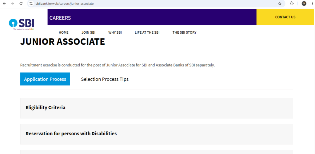 SBI-Junior -associates new-notification-2025