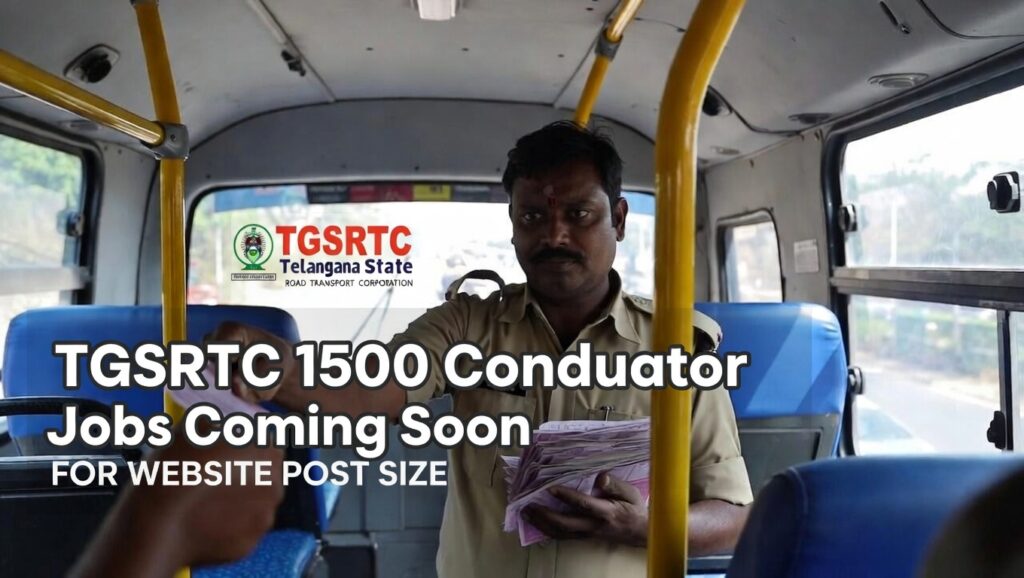 TGSRTC 1500 Conductor Jobs Coming Soon