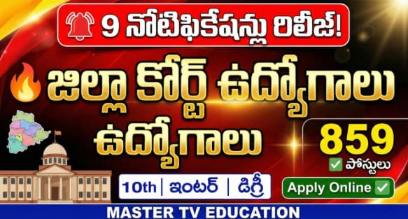 Telangana District Court Jobs 2026