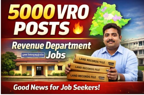 5000 GPO VACANCIES IN TELANGANA