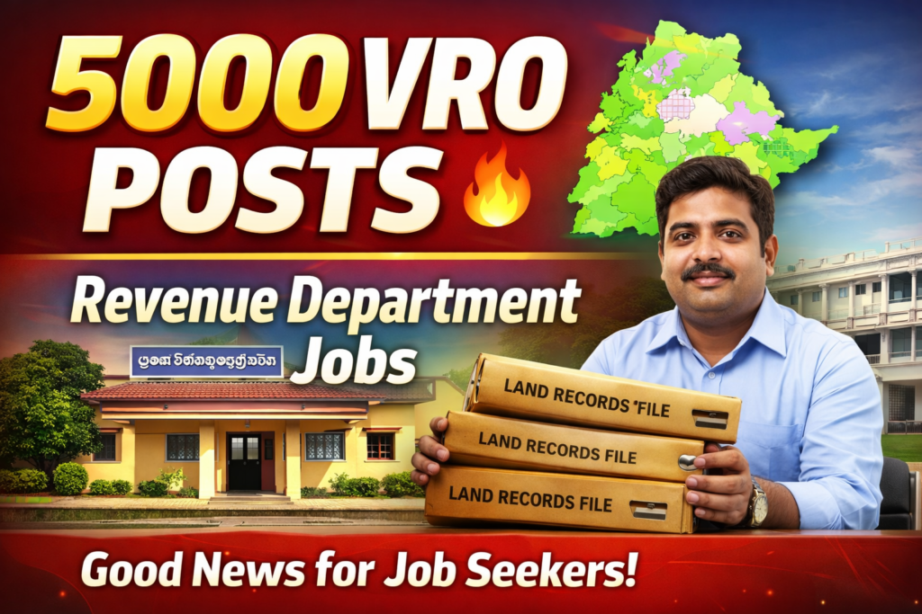 5000 GPO VACANCIES IN TELANGANA