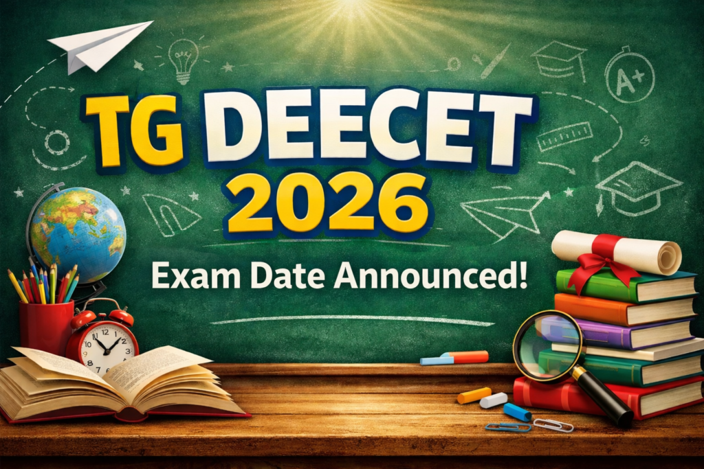 TG DEECET 2026 Exam Date Announced