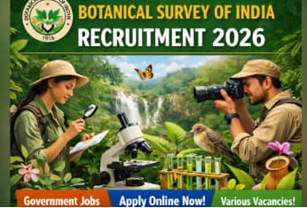 Botanical Survey of India Recruitment 2026
