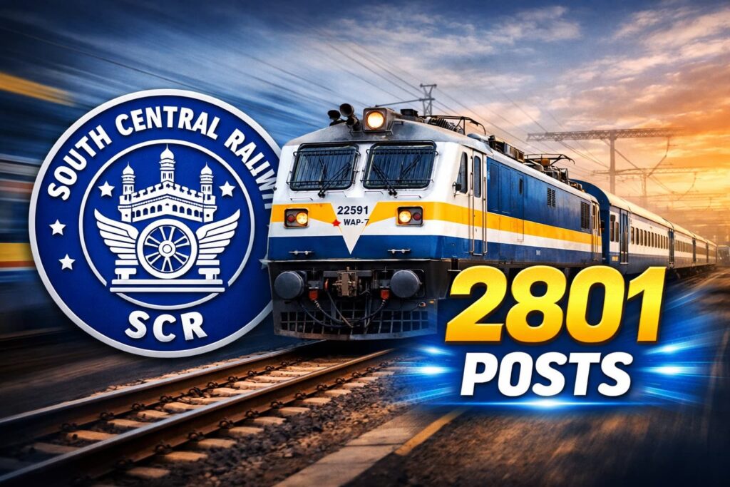 South Central Railway SCR Act Apprentice Notification 2026 Telugu